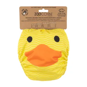 Baby/Toddler Reusable Cloth Pocket Diaper ( 2 Inserts) - Puddles the Duck