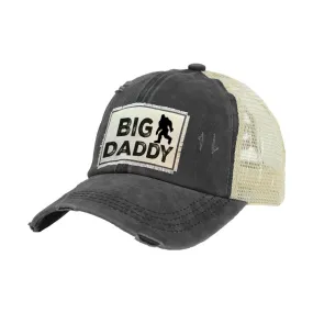 Big Daddy Sasquatch Vintage Distressed Trucker Adult Hat