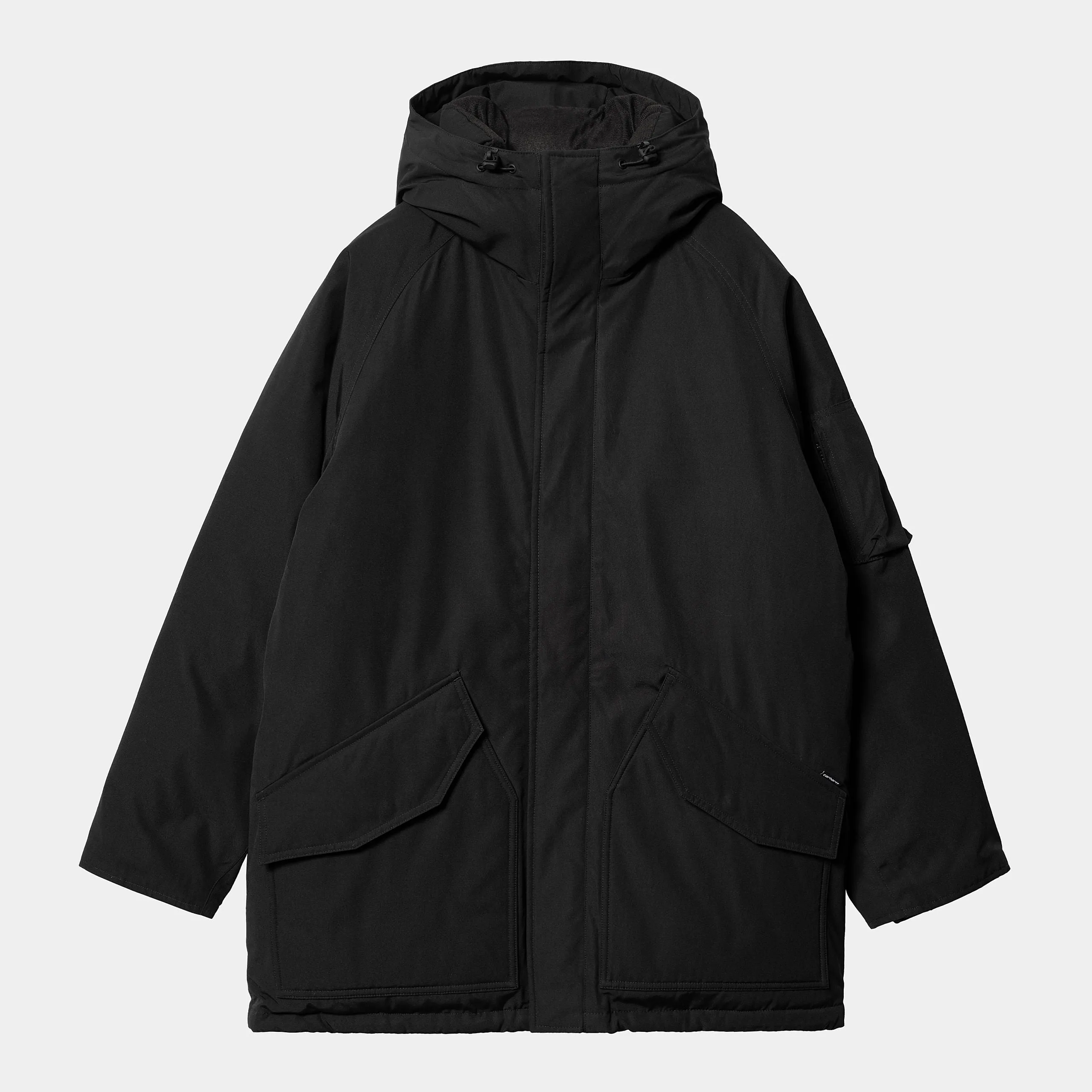 Carhartt WIP Mens Penn Parka Jacket - Black