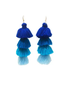 Gala earrings blue