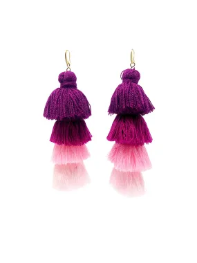 Gala earrings pink