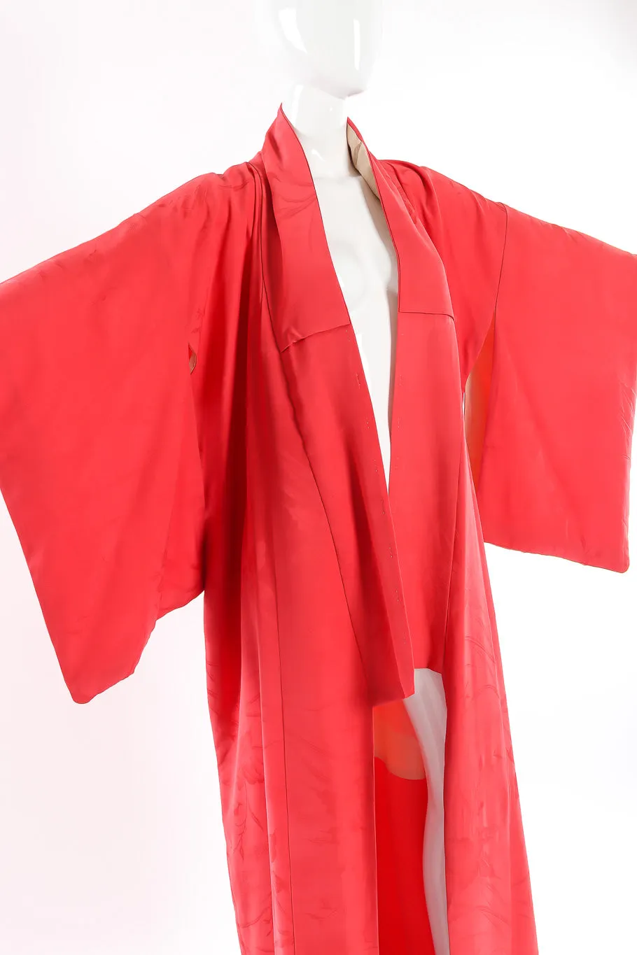 Japanese Embossed Floral Kimono