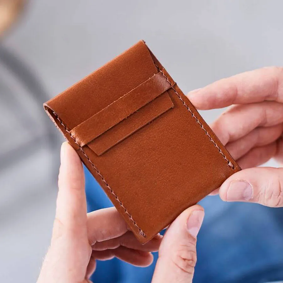 Leather Credit Card Pouch