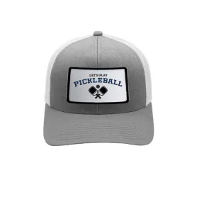 Let's Play Pickleball | Men's Structured Trucker Hat