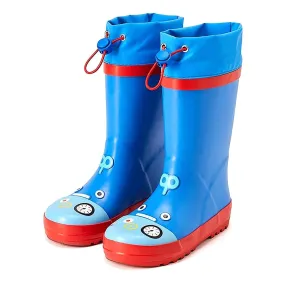 Mr. Nutty Robot Flexible Rubber Rain Gumboots for Toddlers and Kids