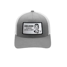 Oh Look! Nobody Gives A Shit | Men's Structured Trucker Hat