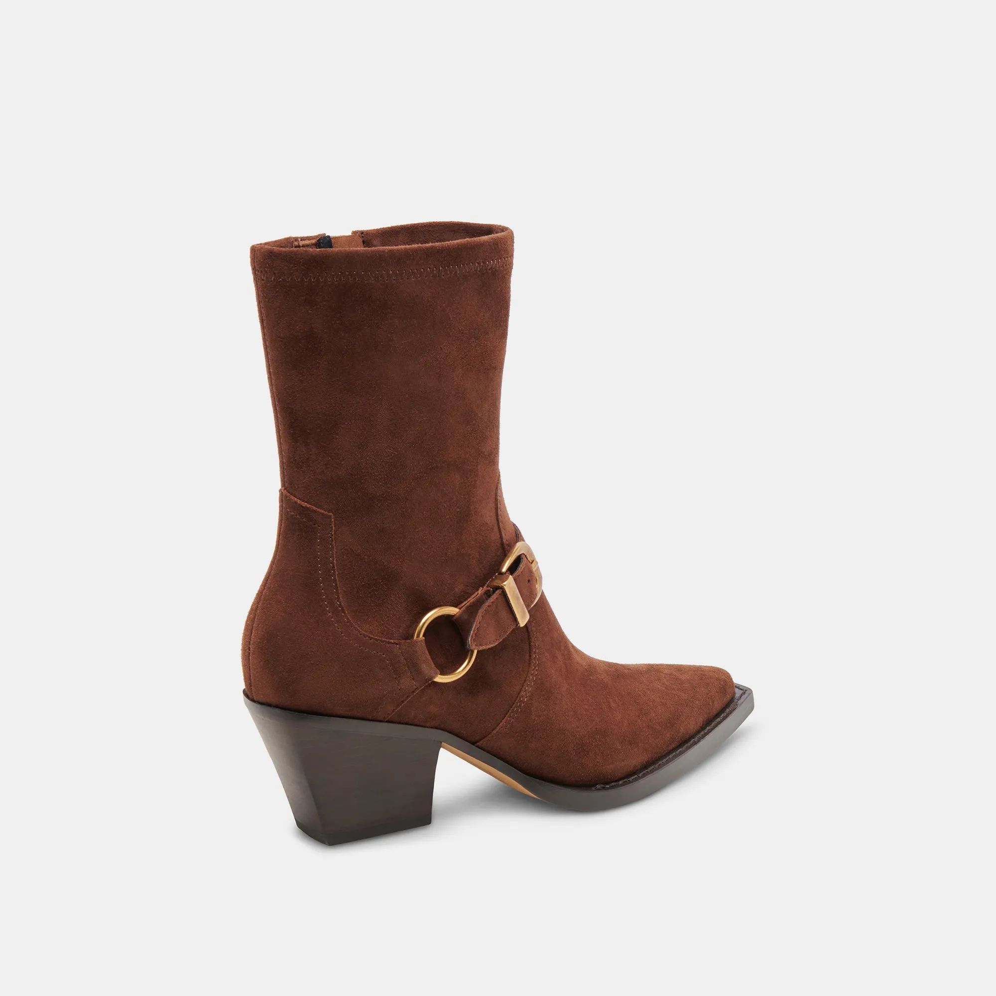 RAVE BOOTS DK BROWN SUEDE