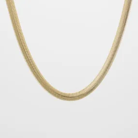 Skyla Chunky Herringbone Necklace