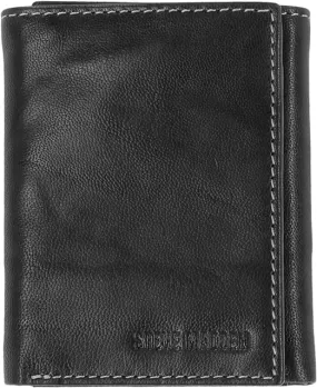 Steve Madden Men's RFID Trifold Wallet with Id Window