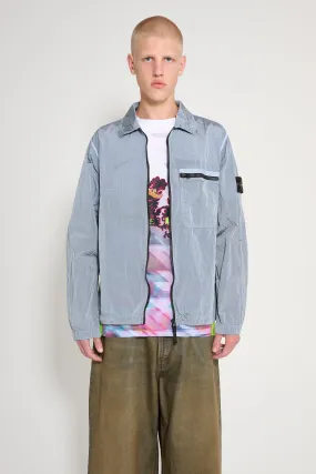 Stone Island Metal Nylon Overshirt Sky Blue