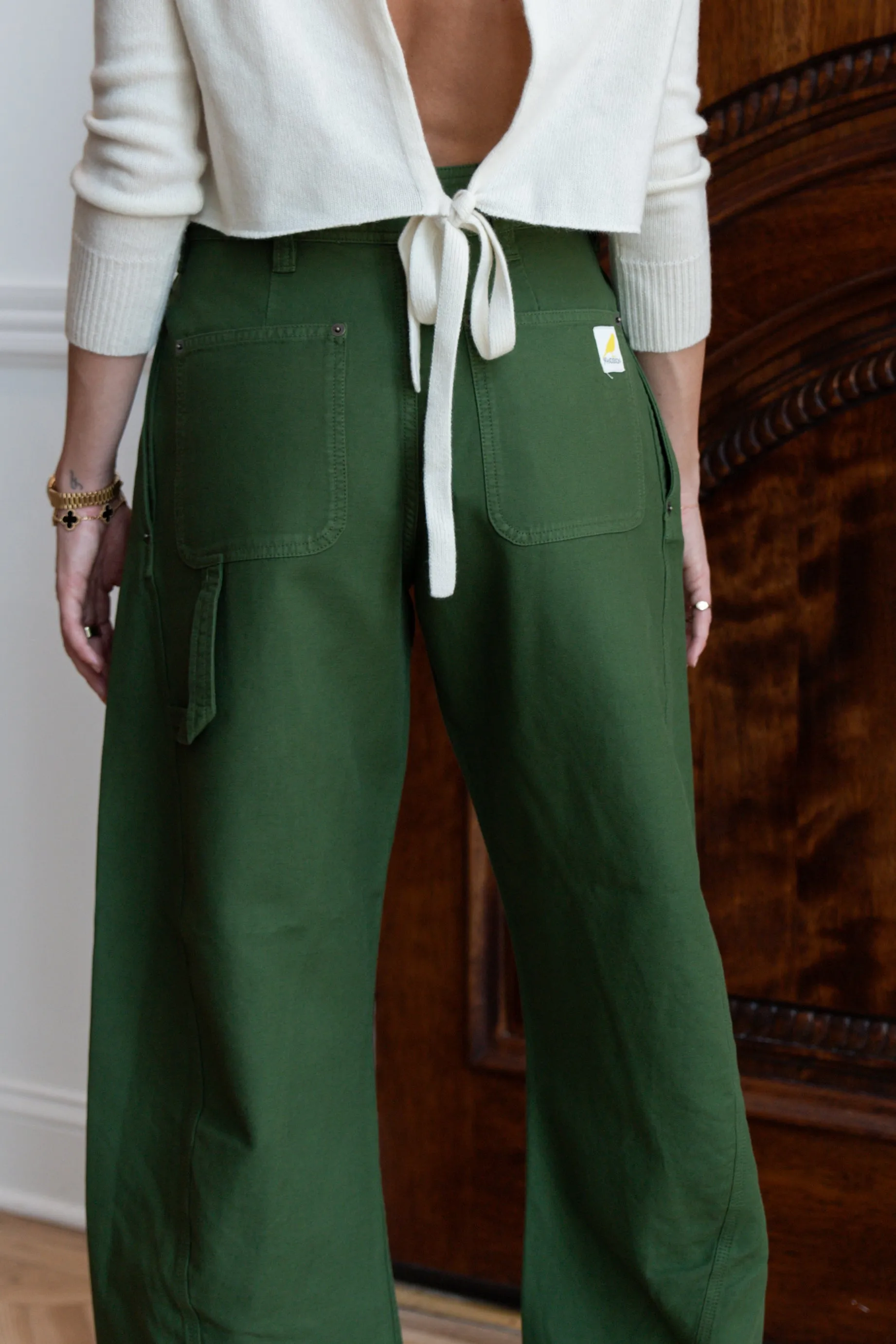 Twisted Seam Trousers