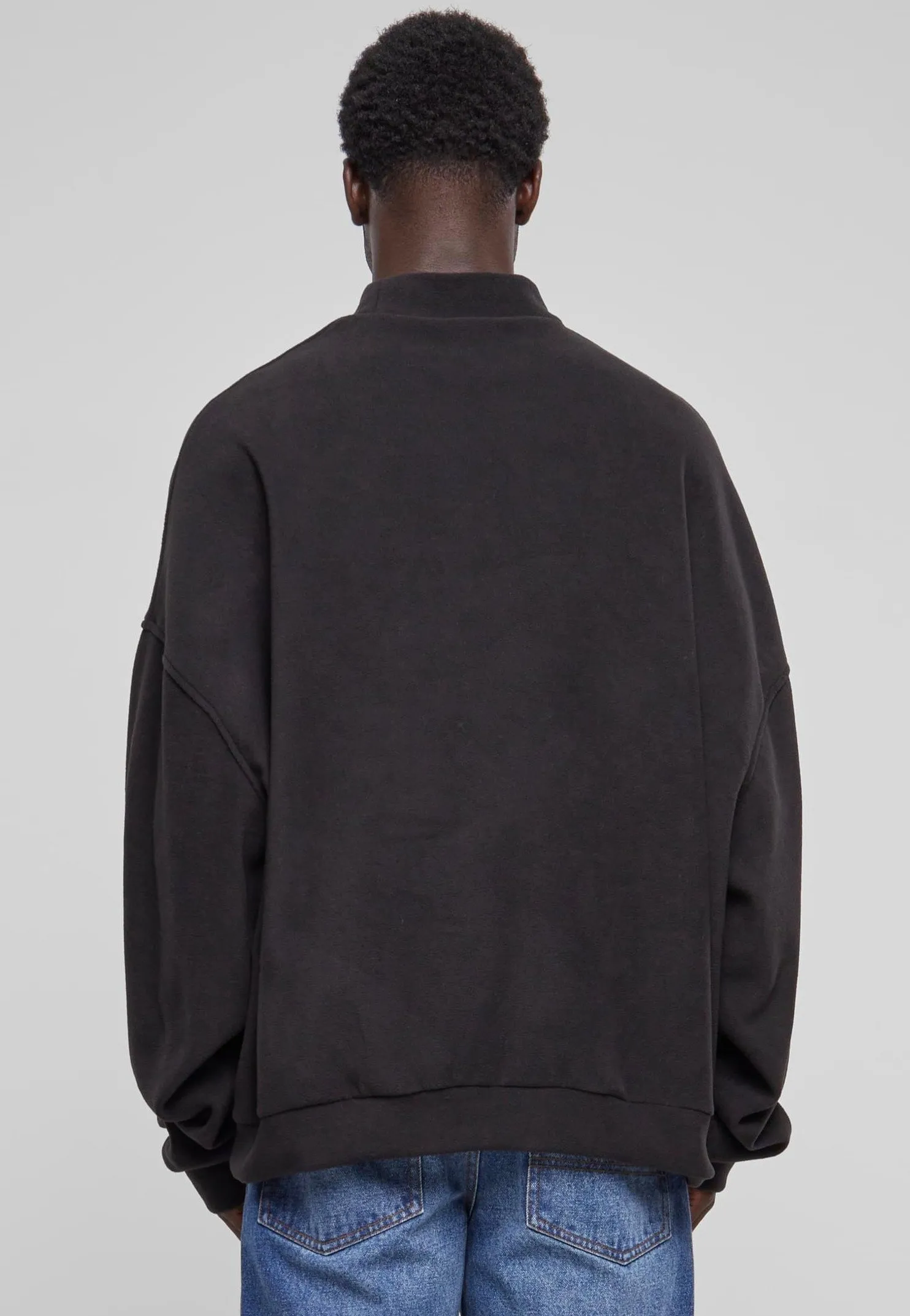 Urban Classics - Oversized Polar Fleece Black - Sweater